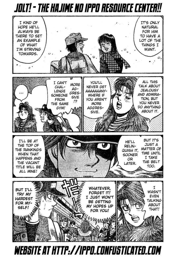 Hajime no Ippo: Fighting Spirit, Chapter 795 image 12